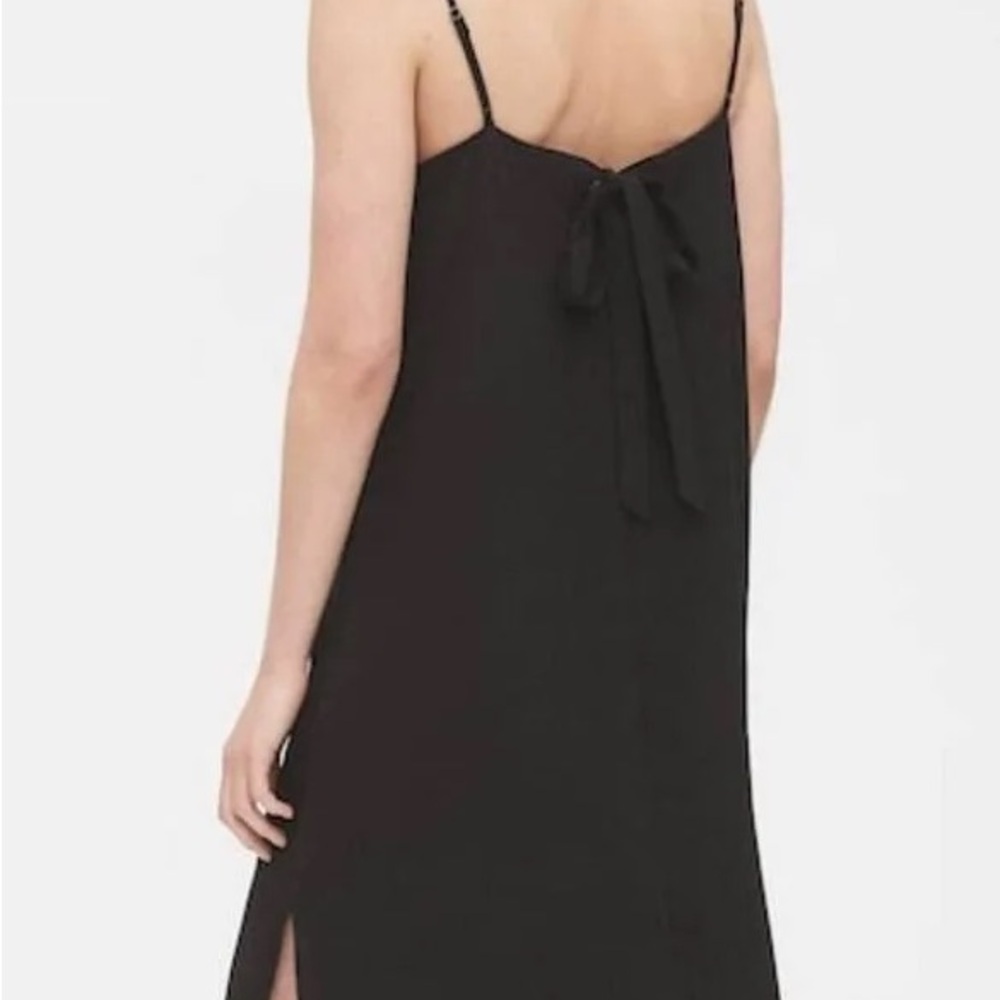 GAP Tie-Back Cami Dress in Black